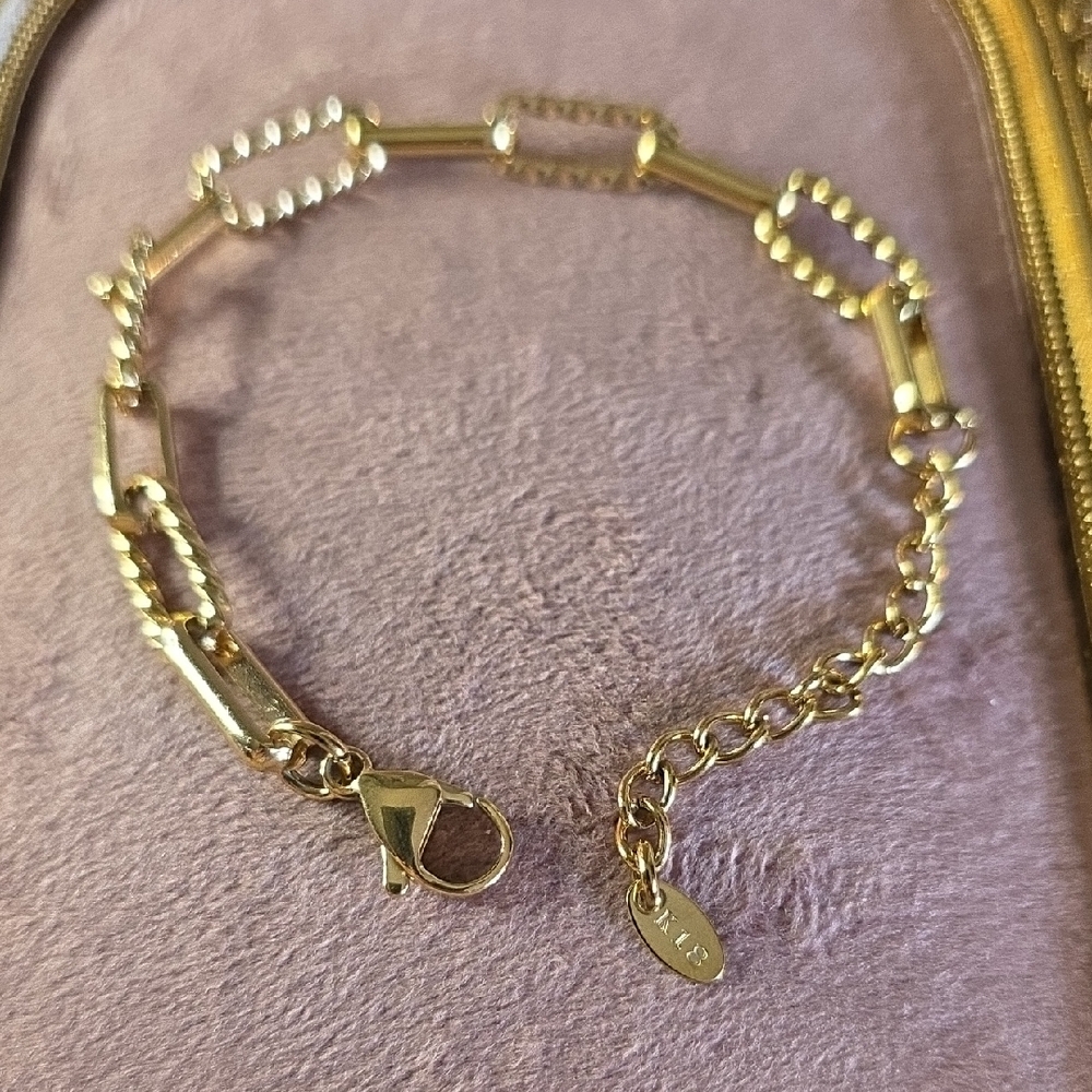 K18 Solarie Select Club Golden Horizen Bracelet NWT